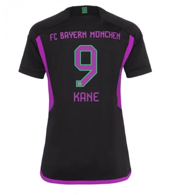 Maillot de foot Bayern Munich Harry Kane #9 Extérieur Femmes 2023-24 Manches Courte